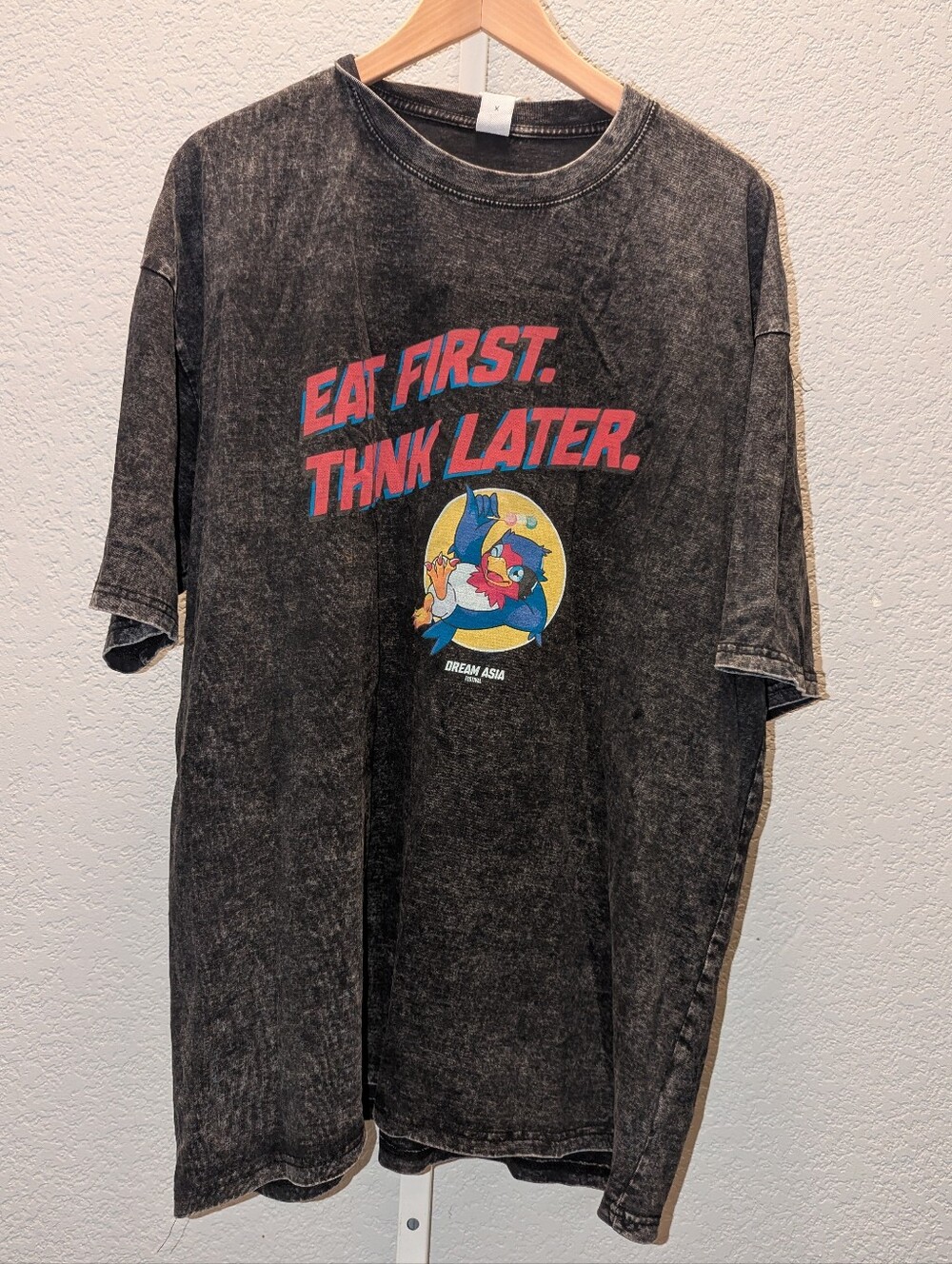 NWT Dream Asia Festival 4XL Mineral Wash Tee Chocho !Read Description!